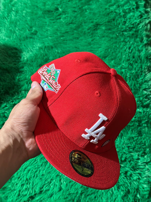 Los Angeles Dodgers World Series 1988 red