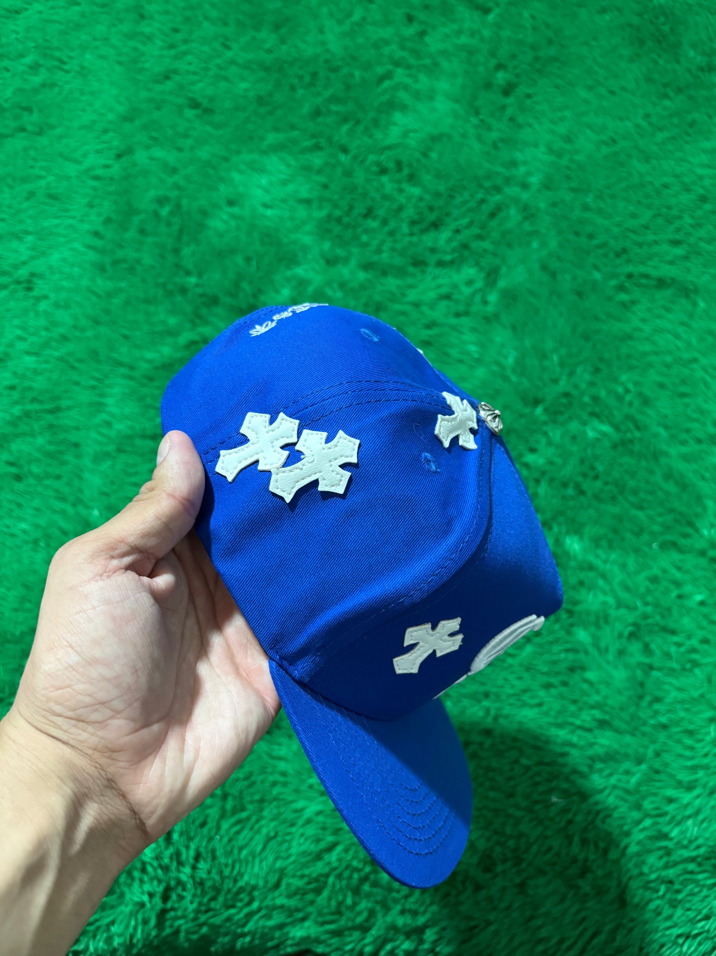 Chrome Hearts Cross Patch Blue