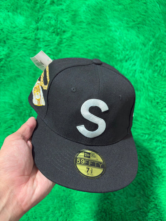 Supreme Jesus Piece New Era Black