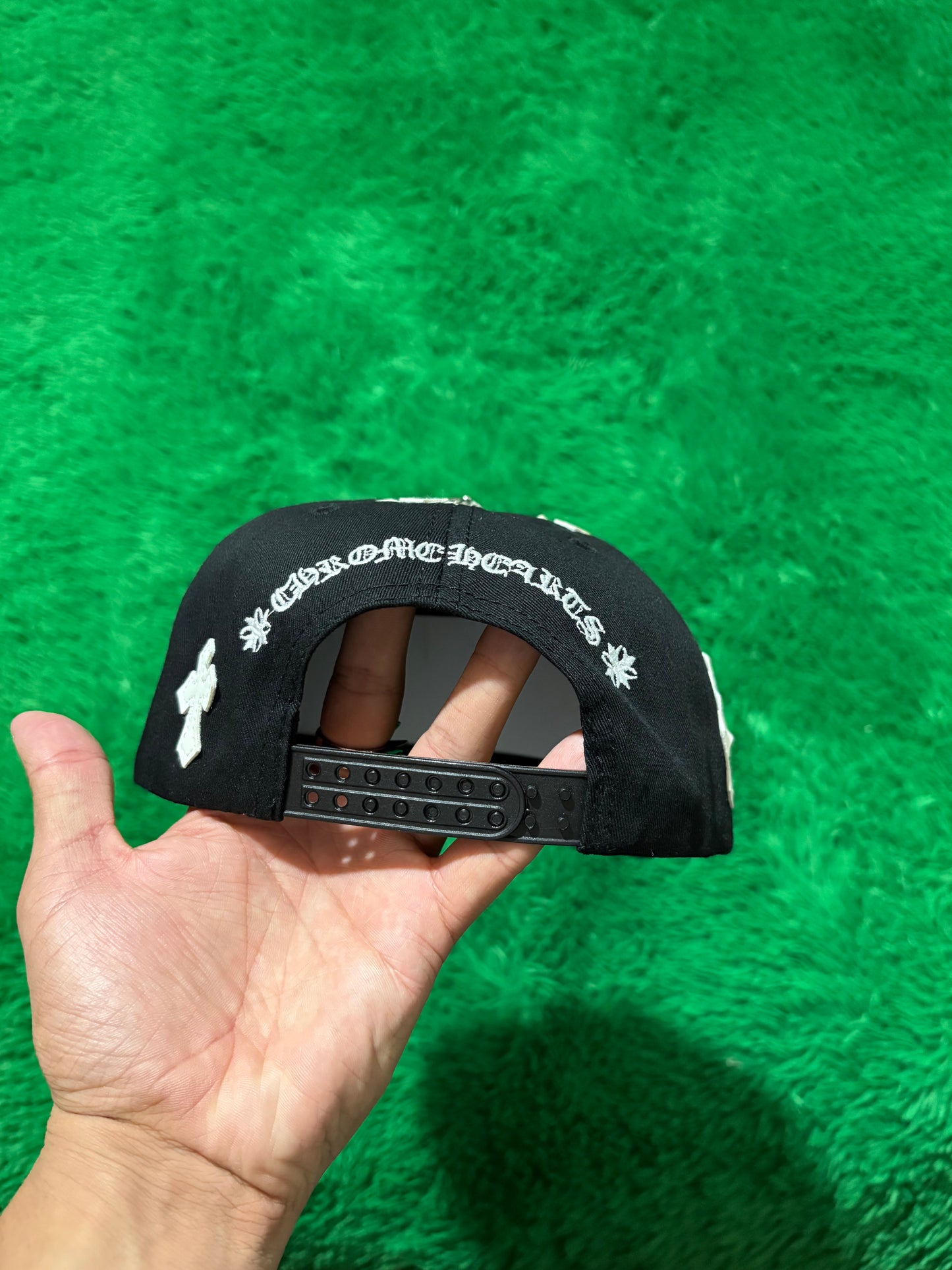 Chrome Hearts Cross Patch Black