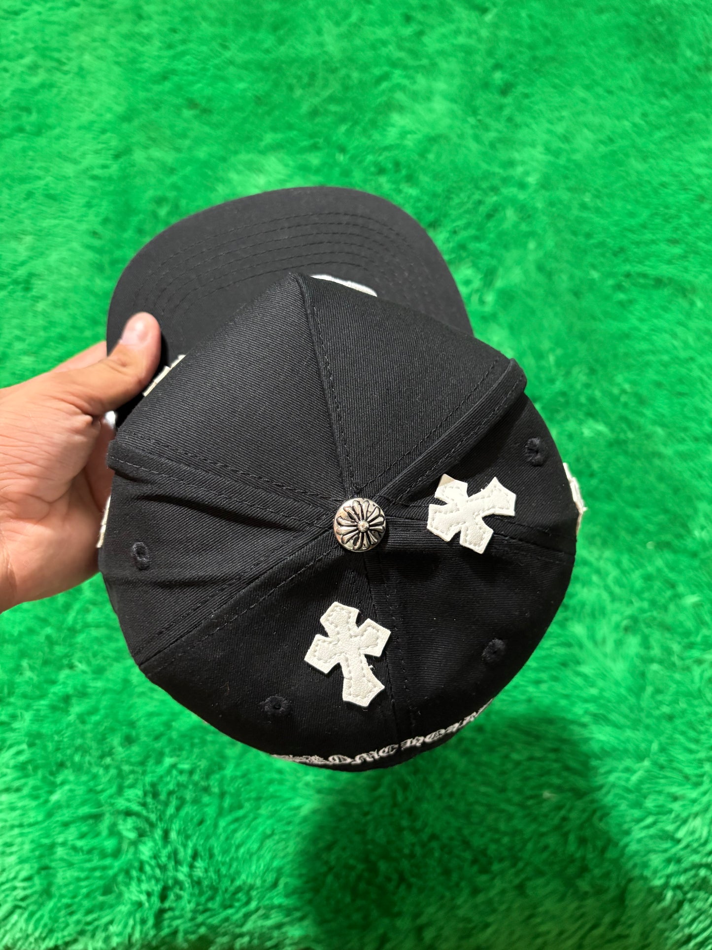 Chrome Hearts Cross Patch Black