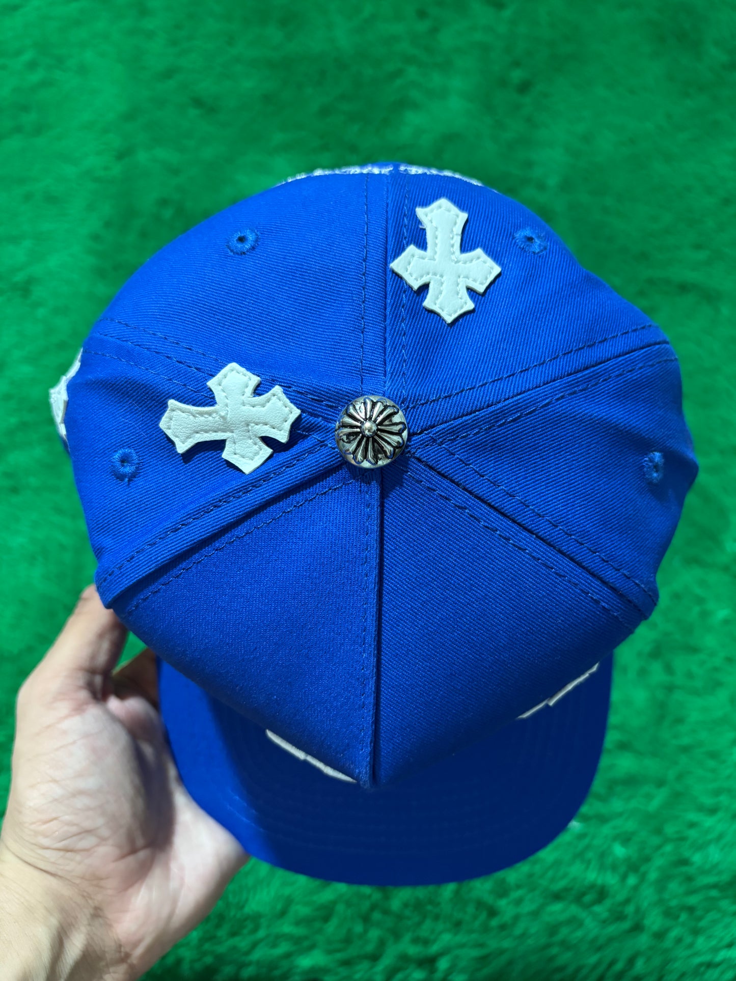 Chrome Hearts Cross Patch Blue