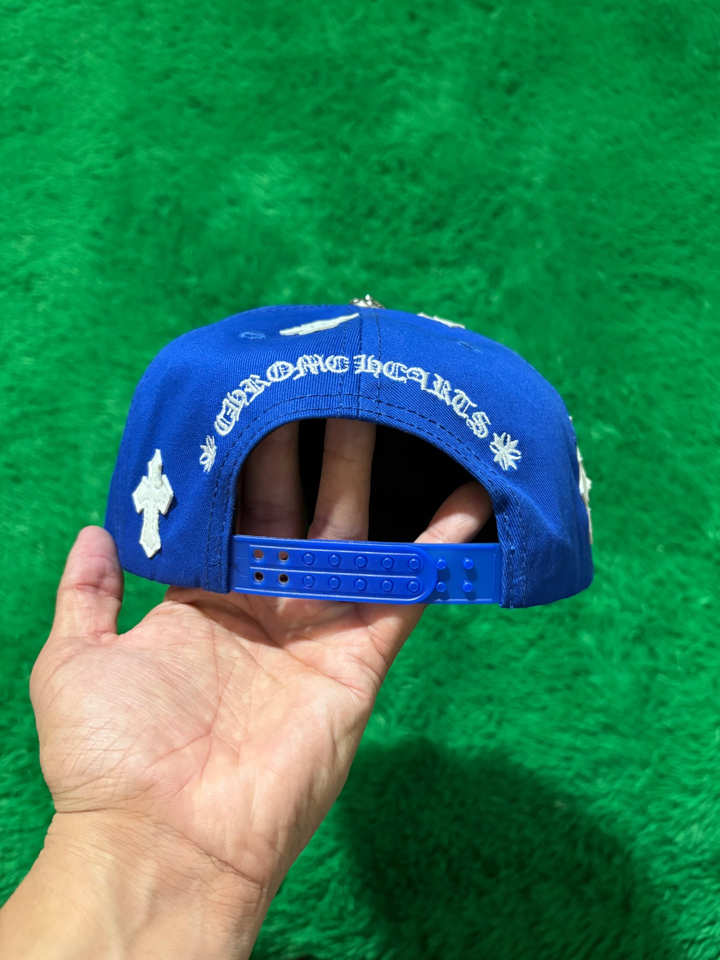 Chrome Hearts Cross Patch Blue