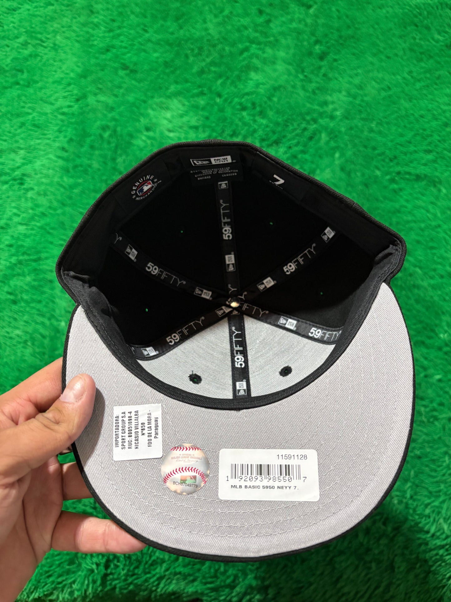 New York Yankees Black 59Fifty Original